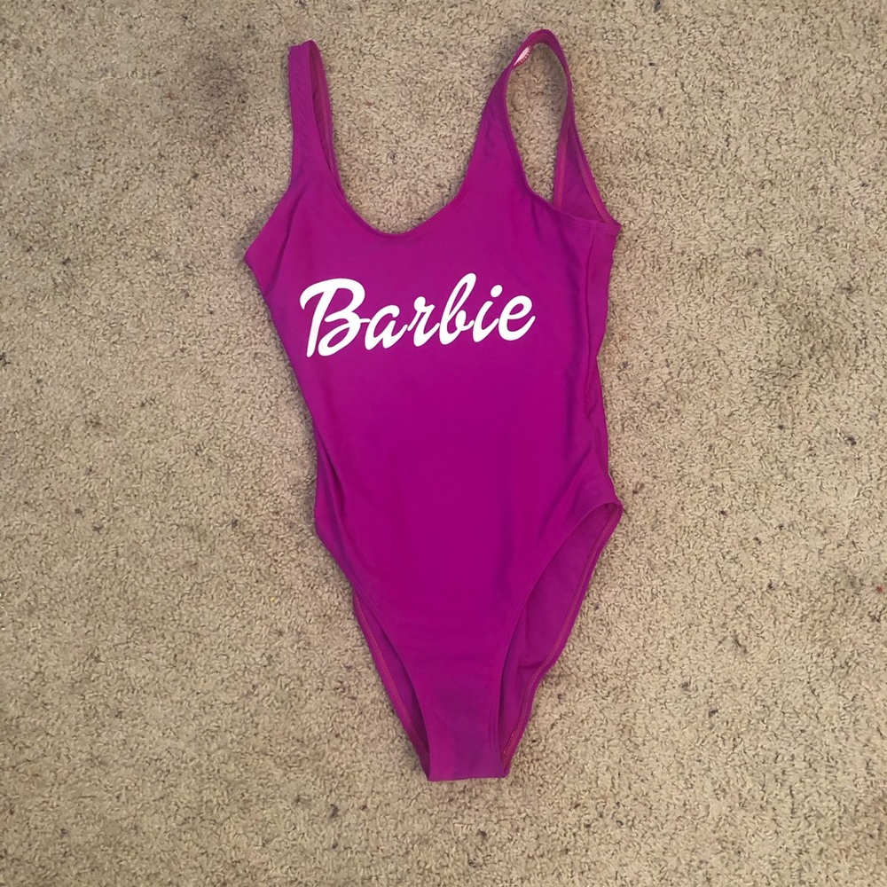 Barbie one piece swimsuit